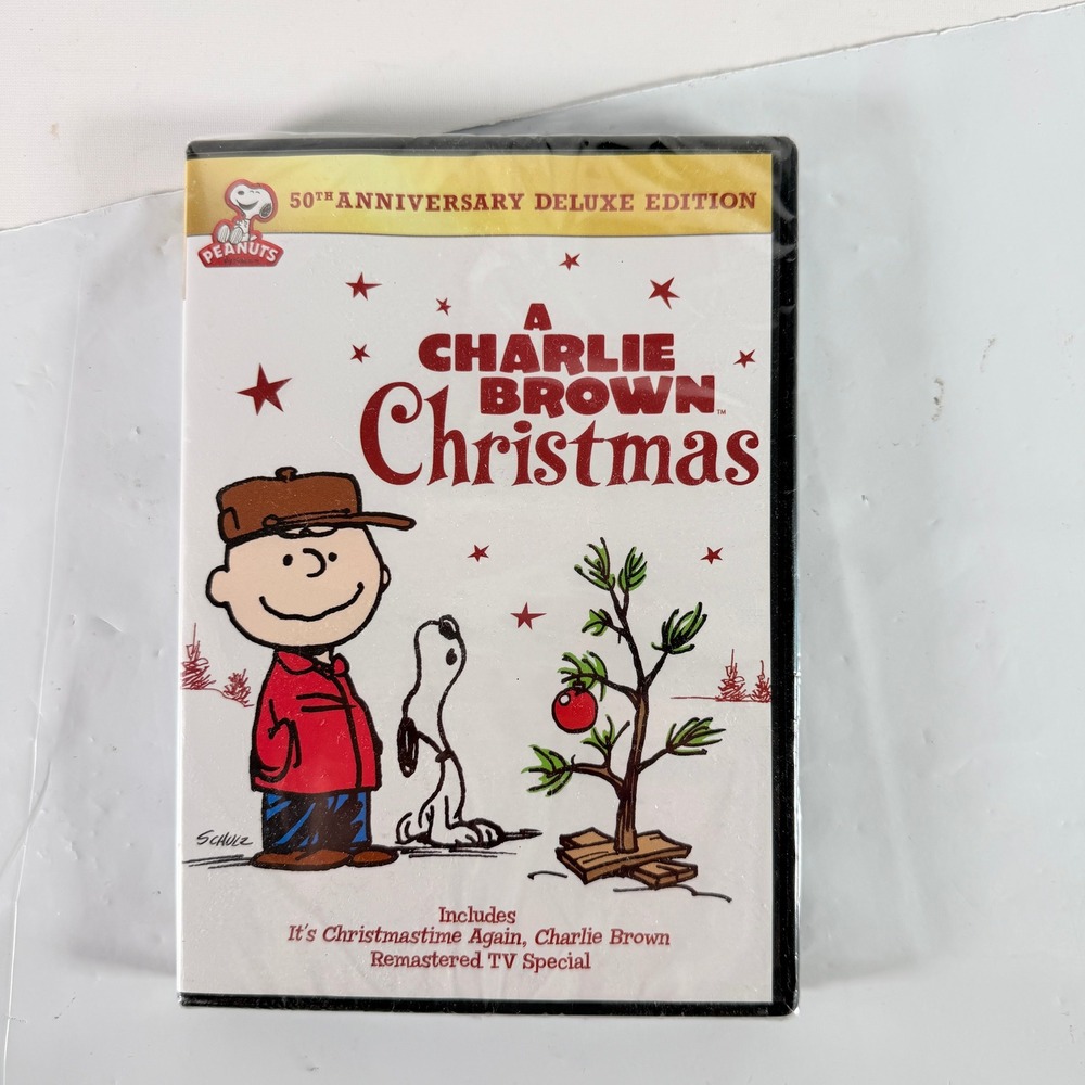 A Charlie Brown Christmas DVD 50th Anniversary Deluxe Edition Sealed New